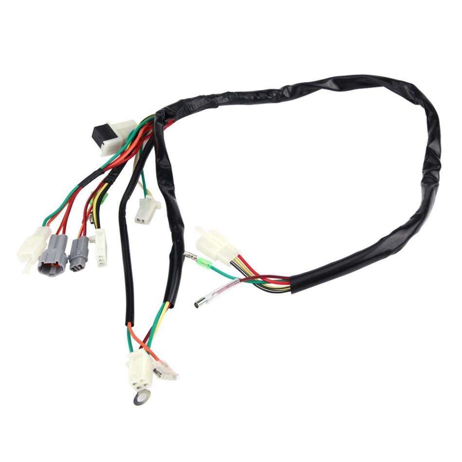 Motorcycle Replacement Wire Wiring Harness Assembly for Yamaha PW50