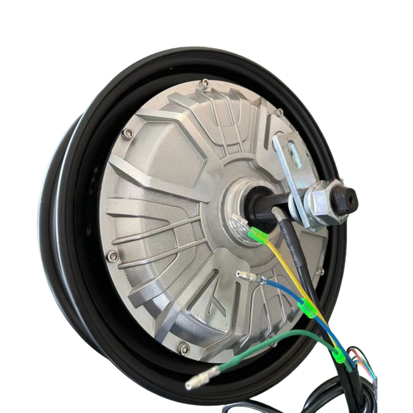 48V 0.5kW Electric Motorcycle Hub Brake Wheel Hub Motor