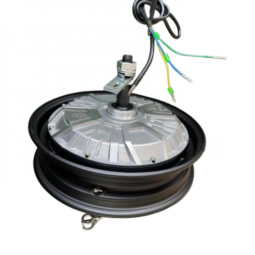 48V 0.5kW Electric Motorcycle Hub Brake Wheel Hub Motorpicture2