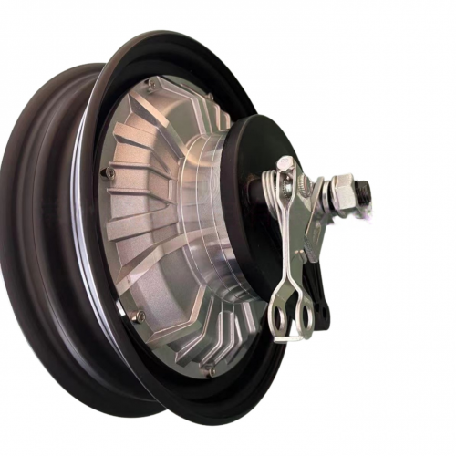 48V 0.5kW Electric Motorcycle Hub Brake Wheel Hub Motorpicture3