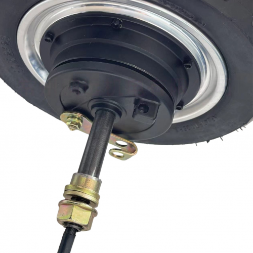 0.35kW 36V 10-inch single-sided axle wheelchair motorpicture4