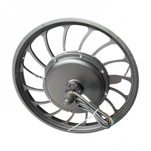 1kW 20-inch integrated wheel bicycle front and rear drive motorpicture2