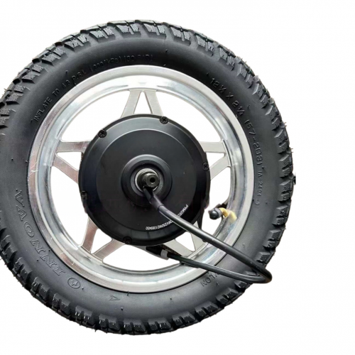 24V 0.35kW 12-inch single-sided shaft electric wheel hub motorpicture2