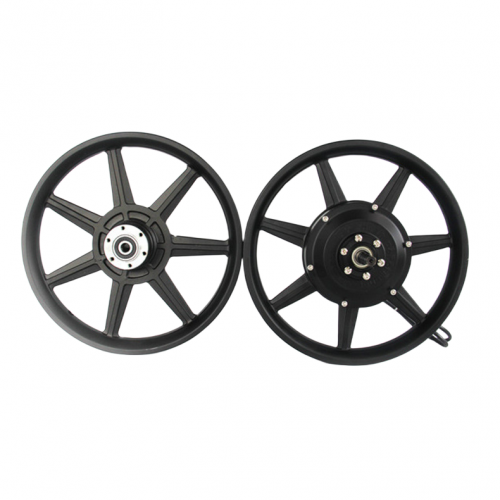 350W 48V Integrated Wheel Electric Mountain Bike Motorpicture4