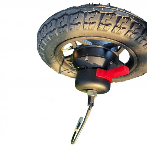 8-inch to 26-inch 24V 0.35kW wheelchair electromagnetic brake motorpicture3