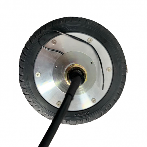 48V 350kW Wheelchair Motor with 8-inch Solid Tires