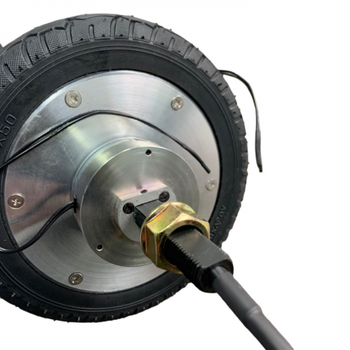 48V 350kW Wheelchair Motor with 8-inch Solid Tirespicture3