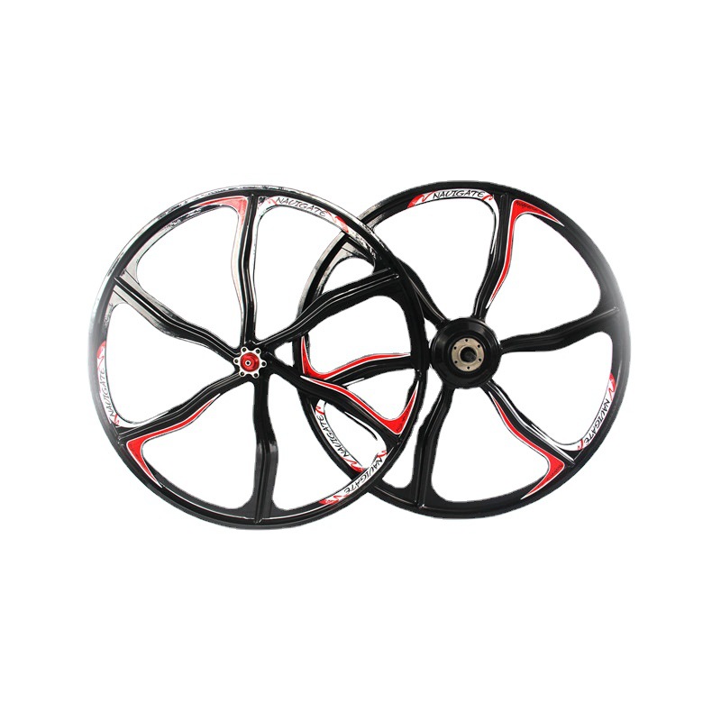 350W Magnesium Alloy Integrated Wheel Electric Mountain Bike Motor 24V