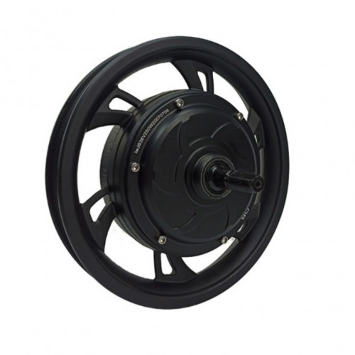 350W 24V 12-inch Integrated Wheel Electric Bicycle Mountain Bike Motorpicture3
