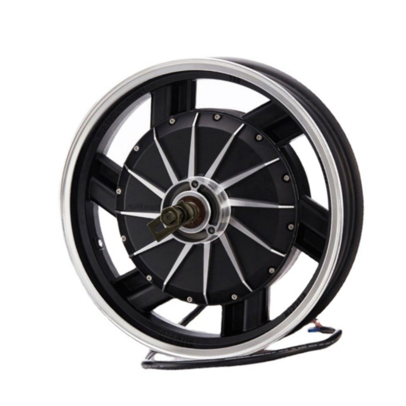 17-inch Electric Motorcycle Motor 5000W 60V