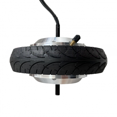 36V 0.35KW 8-inch Geared Motor High-Torque Pneumatic Tirepicture4