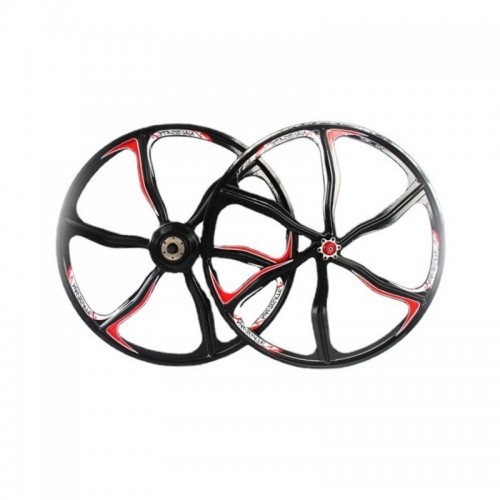 350W Magnesium Alloy Integrated Wheel Electric Mountain Bike Motor 36Vpicture2