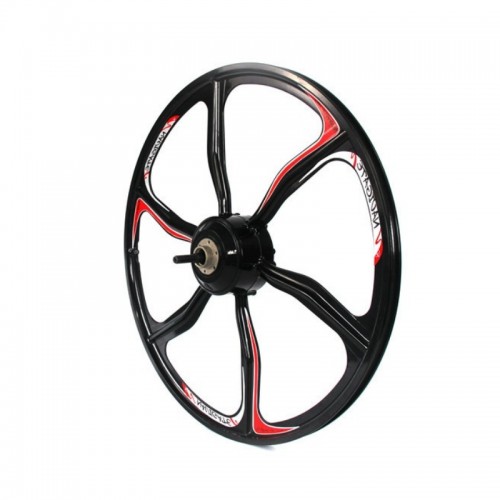 48V 350W Magnesium Alloy Integrated Wheel Electric Mountain Bike Motorpicture4