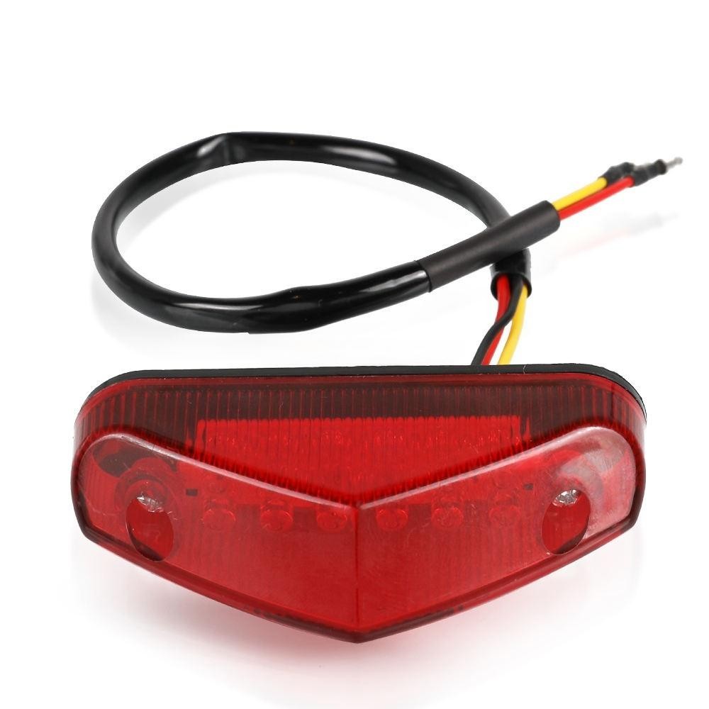 Motorcycle Accessories For Yamaha TTR 250 1993-1997 1996 1995 1994 TTR250 TailLight Rear Fender Brake LED Tail Lights