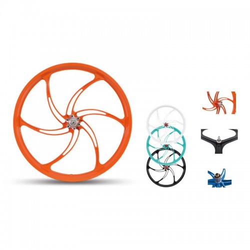 20-inch 180 - 350W Electric Bike Integrated Wheel 24V 36Vpicture2