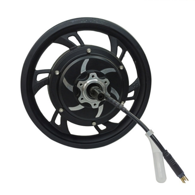 36V 350W 12-inch Integrated Wheel Electric Bicycle Mountain Bike Motor