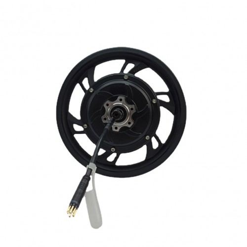 36V 350W 12-inch Integrated Wheel Electric Bicycle Mountain Bike Motorpicture2