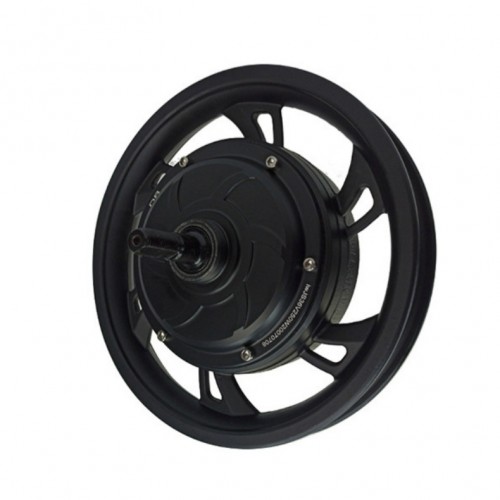 36V 350W 12-inch Integrated Wheel Electric Bicycle Mountain Bike Motorpicture3