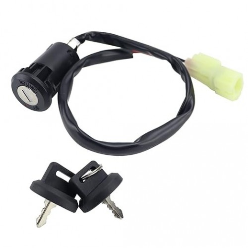 Starter Motor & Solenoid Relay & Ignition Switch for Honda TRX300EX Sportrax 300 EX 2007-2008, TRX300X 2009, Sportrax TRX300EX 300 EX Starter for Honda, 31200-HM3-671 SM13422 SMU0029 18329picture6