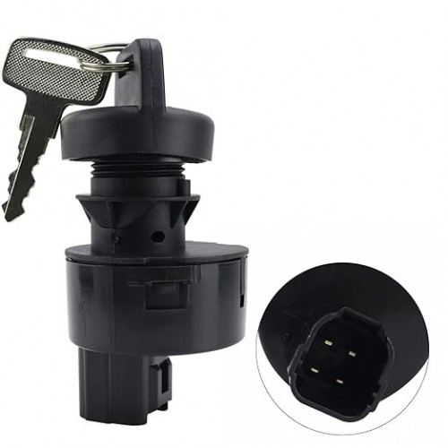 Starter Motor & Solenoid Relay & Ignition Switch for Yamaha Rhino 700 2008-2013 Viking 700 2014-2023 Viking VI 700 2015-2023 Wolverine 700 2016-2018 1S3-81890-00-00 2MB-H1890-00-00picture6