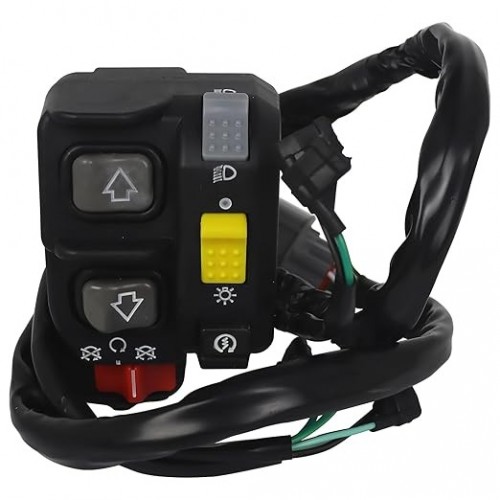 Left Handlebar Shift Switch Start Stop Headlight & Relay & Switch for Honda Rancher 420 TRX420FA/FPA 2009-2014, 35140-HP7-A01 35140-HP7-A02picture2