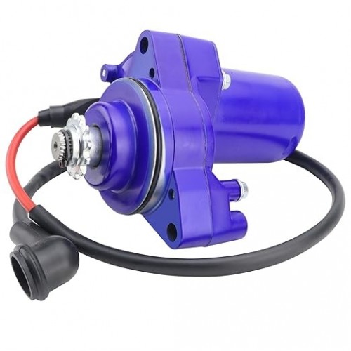3 Bolt Starter Motor & Relay & CDI for 50cc 70 cc 90cc 100 cc 110cc 125 cc ATV Dirt Bikes Go Karts Chinese Pit Bike Quad 4 Wheelers Dune Buggy Sandrail SSR Roketa Taotao Jonway SunL, Bluepicture2