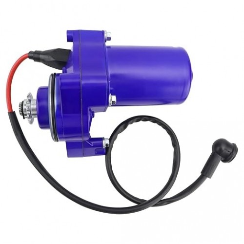 3 Bolt Starter Motor & Relay & CDI for 50cc 70 cc 90cc 100 cc 110cc 125 cc ATV Dirt Bikes Go Karts Chinese Pit Bike Quad 4 Wheelers Dune Buggy Sandrail SSR Roketa Taotao Jonway SunL, Bluepicture3