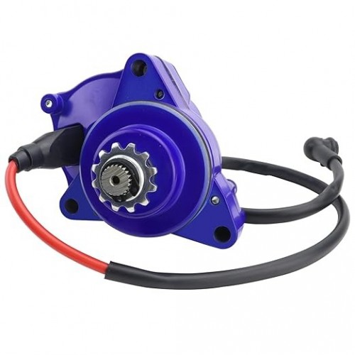 3 Bolt Starter Motor & Relay & CDI for 50cc 70 cc 90cc 100 cc 110cc 125 cc ATV Dirt Bikes Go Karts Chinese Pit Bike Quad 4 Wheelers Dune Buggy Sandrail SSR Roketa Taotao Jonway SunL, Bluepicture4