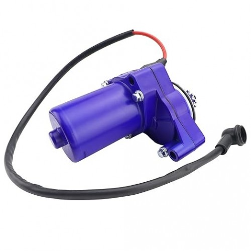 3 Bolt Starter Motor & Relay & CDI for 50cc 70 cc 90cc 100 cc 110cc 125 cc ATV Dirt Bikes Go Karts Chinese Pit Bike Quad 4 Wheelers Dune Buggy Sandrail SSR Roketa Taotao Jonway SunL, Bluepicture5