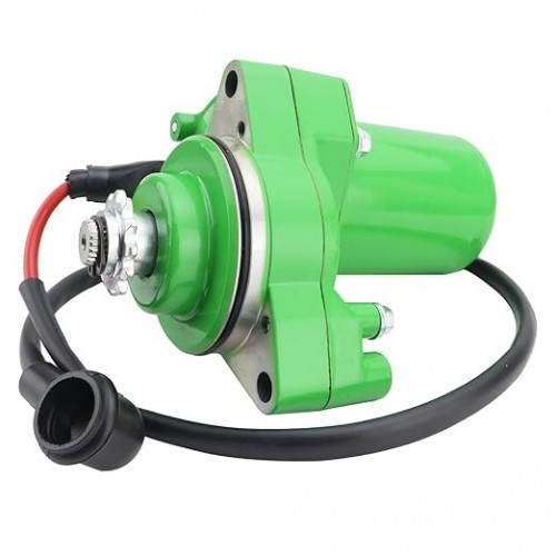 3 Bolt Starter Motor & Relay & CDI for 50cc 70 cc 90cc 100 cc 110cc 125 cc ATV Dirt Bikes Go Karts Chinese Pit Bike Quad 4 Wheelers Dune Buggy Sandrail SSR Roketa Taotao Jonway SunL, Greenpicture2