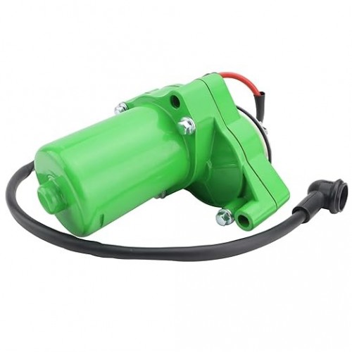 3 Bolt Starter Motor & Relay & CDI for 50cc 70 cc 90cc 100 cc 110cc 125 cc ATV Dirt Bikes Go Karts Chinese Pit Bike Quad 4 Wheelers Dune Buggy Sandrail SSR Roketa Taotao Jonway SunL, Greenpicture5