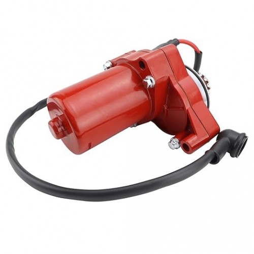 3 Bolt Starter Motor & Relay & CDI for 50cc 70 cc 90cc 100 cc 110cc 125 cc ATV Dirt Bikes Go Karts Chinese Pit Bike Quad 4 Wheelers Dune Buggy Sandrail SSR Roketa Taotao Jonway SunL, Redpicture5