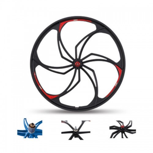 26-inch 350W 36V 48V Magnesium Alloy Electric Mountain Bike Motorpicture2