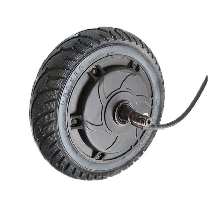 8'' Aluminum Alloy 48V 350W Integrated Wheel Motor Electric Bike