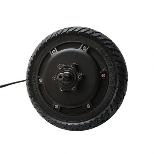 8'' Aluminum Alloy 48V 350W Integrated Wheel Motor Electric Bikepicture3