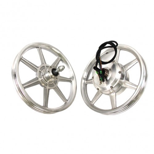 48V 14-inch Aluminum Alloy 180W Integrated Wheel Motor E-Bikepicture4