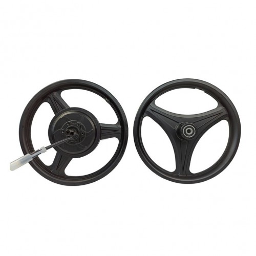 48V 14-inch Integrated Wheel 180 - 350W Bicycle Motorpicture3