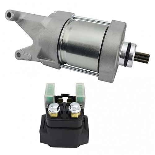 Starter Motor & Solenoid Relay for Yamaha Motorcycle YZF-R1 YZFR1 2009-2014 14B-81890-00-00 14B-81890-01-00picture7