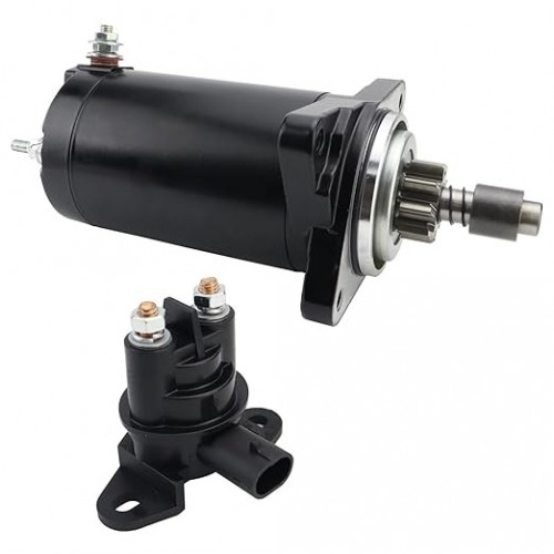Starter & Relay for Sea-doo PWC 787 Rotax (782cc) XP 97, SPX 98-99, GTX RFI 98, GTX 96-97, GSX 96-97, Sportboat 787 Rotax (782cc) Speedster 98-99, Challenger 96-99, 278000576 278000577picture7