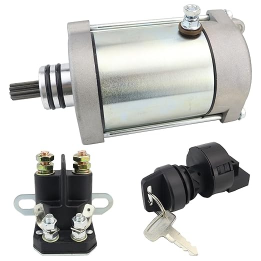 Starter & Relay & Switch for Polaris ATV Sportsman 700 800 2005-2006, Sportsman MV7 2005, 4010417, 4011584, 4012032, 4013268, SMU0271, 41054040