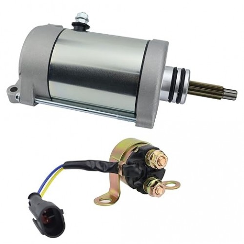Starter & Relay for Polaris ACE 900 EPS 16-19, RZR 900 13-16, RZR XP 1000 14-16, RZR XP 4 Turbo 16, Ranger XP 900 13-14, Ranger Crew 900 14, Ranger 1000 Crew 1000 20, 4014037 4014548picture7
