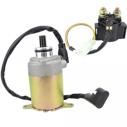 Starter Motor & Solenoid Relay for Polaris RZR 170 2009-2017 0454945picture7