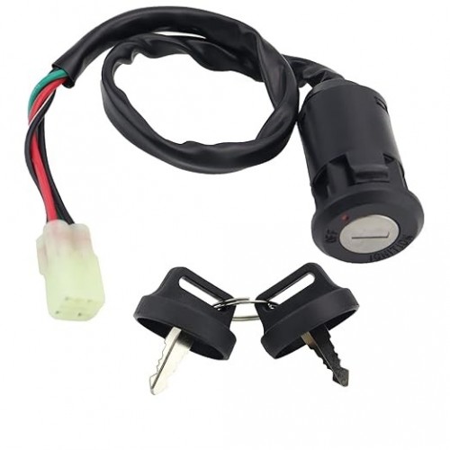 Starter Motor & Solenoid Relay & Ignition Switch for Honda Sportrax 400 TRX400EX 2005-2008, TRX400X 2009-2014, 31200-HN1-A41 410-54119 SMU0411 18855 495297picture6