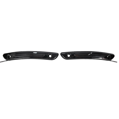 For Harley Motorcycle Tracer Windshield Trim Light with DRL White and Flow Amber Signal  Softail Low Rider ST FXLRST 2022-2025picture3