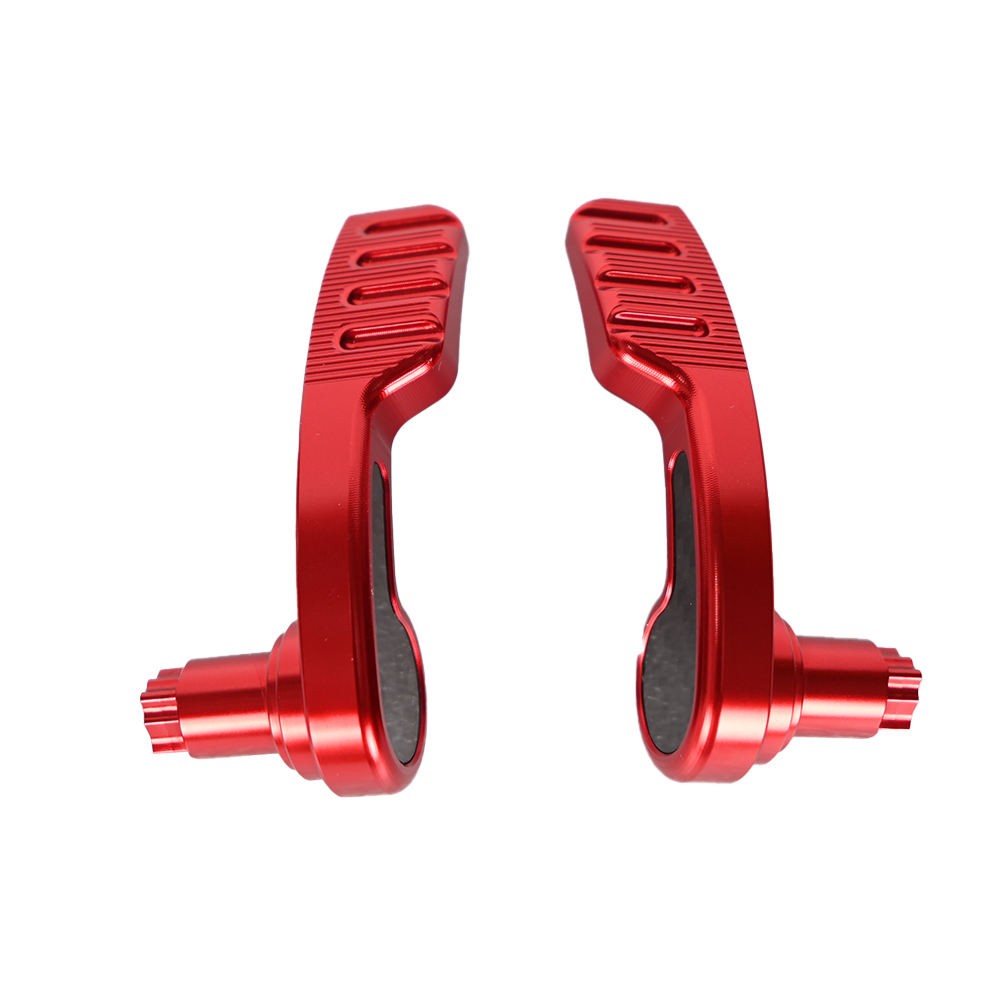 For Harley Touring 2014-2023 Bagger CNC Saddlebag Latch Kit Latches Lifter with Real Carbon Fiber Motorcycle