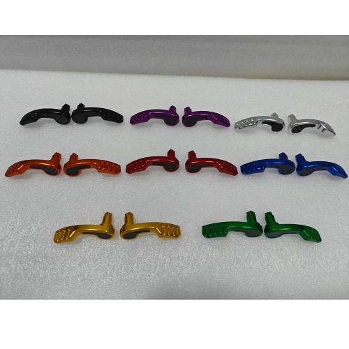 For Harley Touring 2014-2023 Bagger CNC Saddlebag Latch Kit Latches Lifter with Real Carbon Fiber Motorcyclepicture3