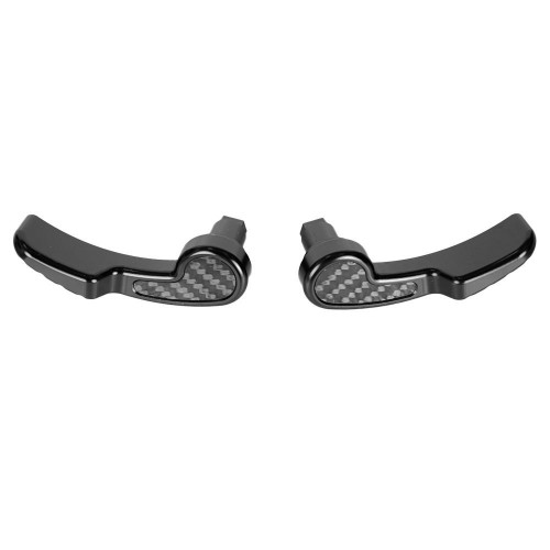For Harley Touring 2014-2023 Bagger CNC Saddlebag Latch Kit Latches Lifter with Real Carbon Fiber Motorcyclepicture2