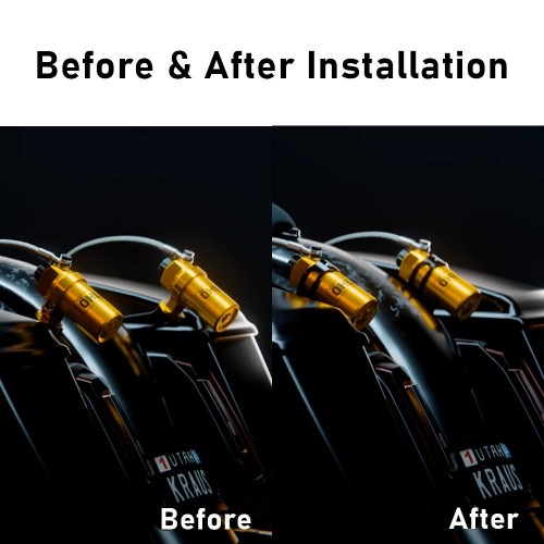 For Harley Davidson Baggers/Touring Models 2014-later Motorcycle  Shock Absorber Remote Reservoir Mountspicture2