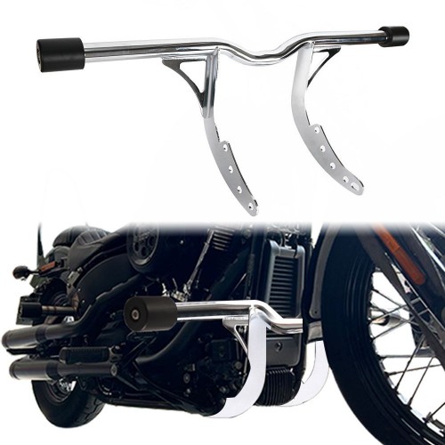 For Harley Davidson Softail 2018-2025 Motorcycle Parts Chrome Club Style Crash Bar Engine Highway Guardpicture4