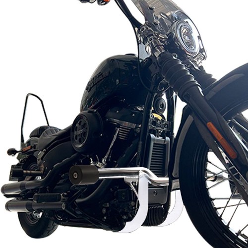 For Harley Davidson Softail 2018-2025 Motorcycle Parts Chrome Club Style Crash Bar Engine Highway Guardpicture5